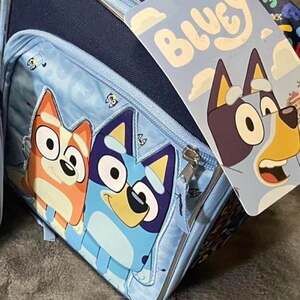 Bluey Lunch Bag with Bingo and Bluey Graphic